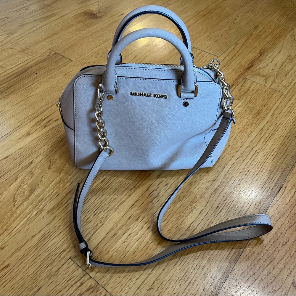 Michael Kors Tan Convertible, Crossbody Bag.